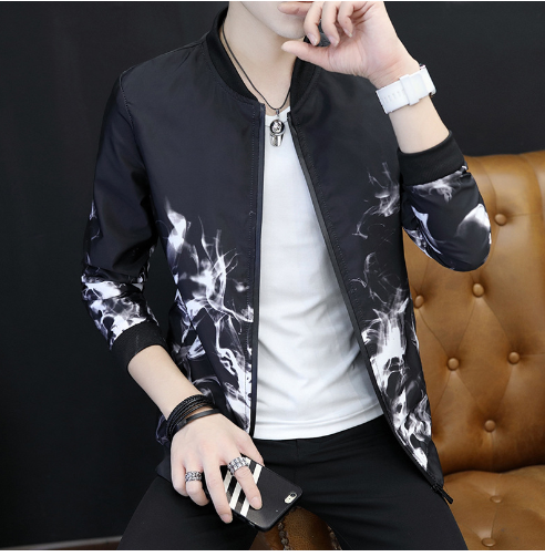 Camouflage Jacket Front View