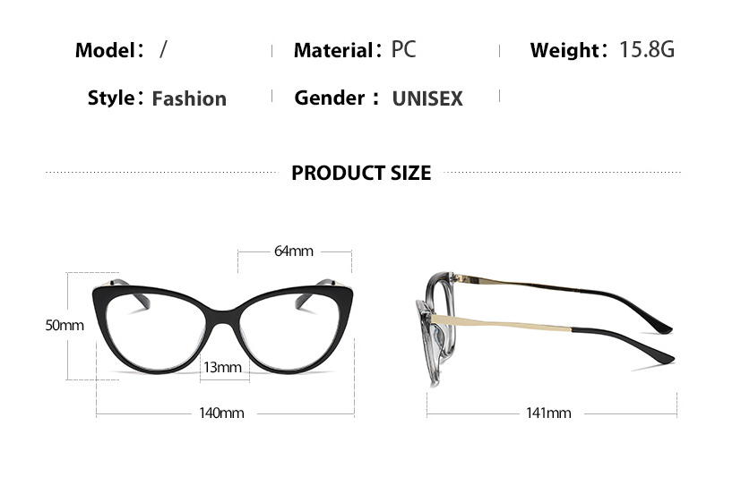 Retro Color-Changing Anti-Blue Light Glasses 1