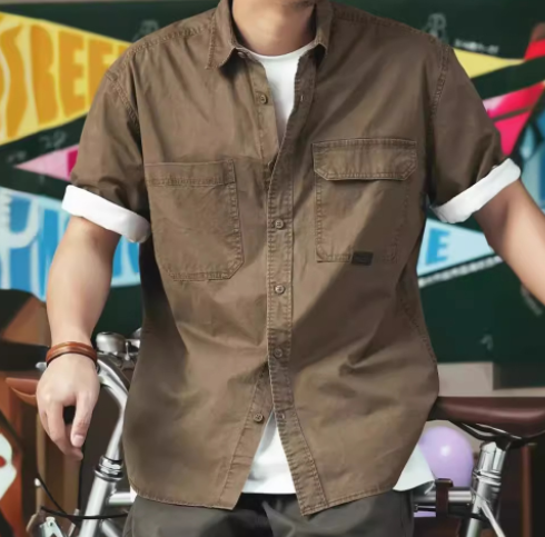 Manhattan Retro Cargo Shirt - Style Example