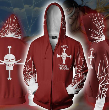 3D Printed Zipper Hoodie - 4