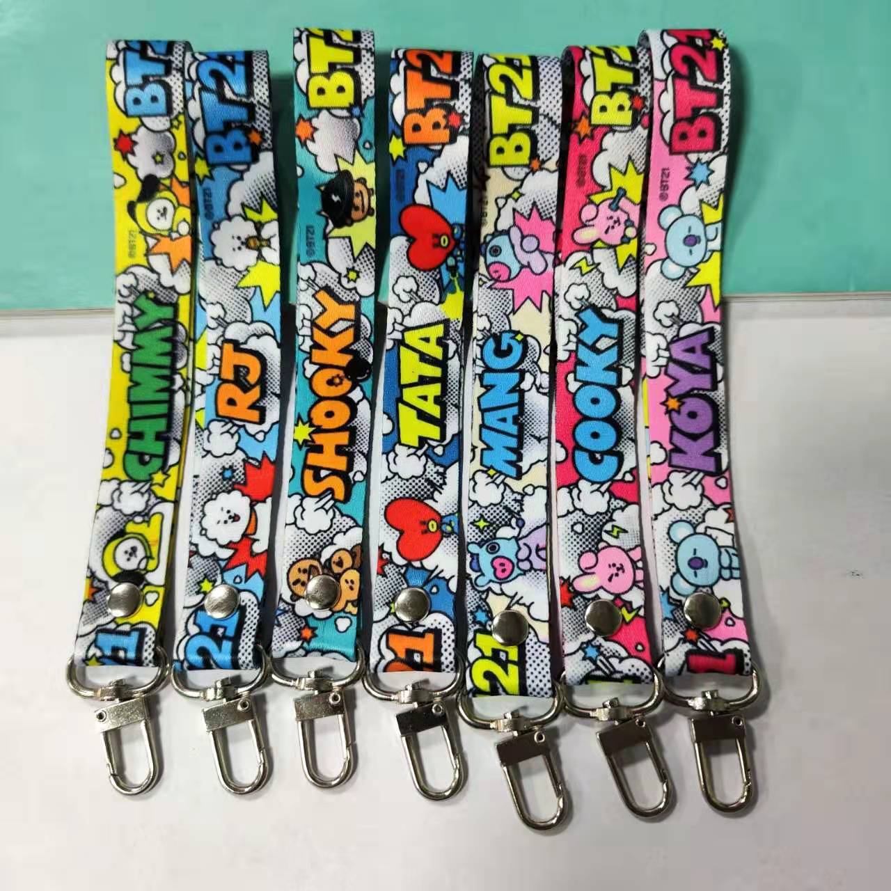 BTS Cartoon Keychain 3