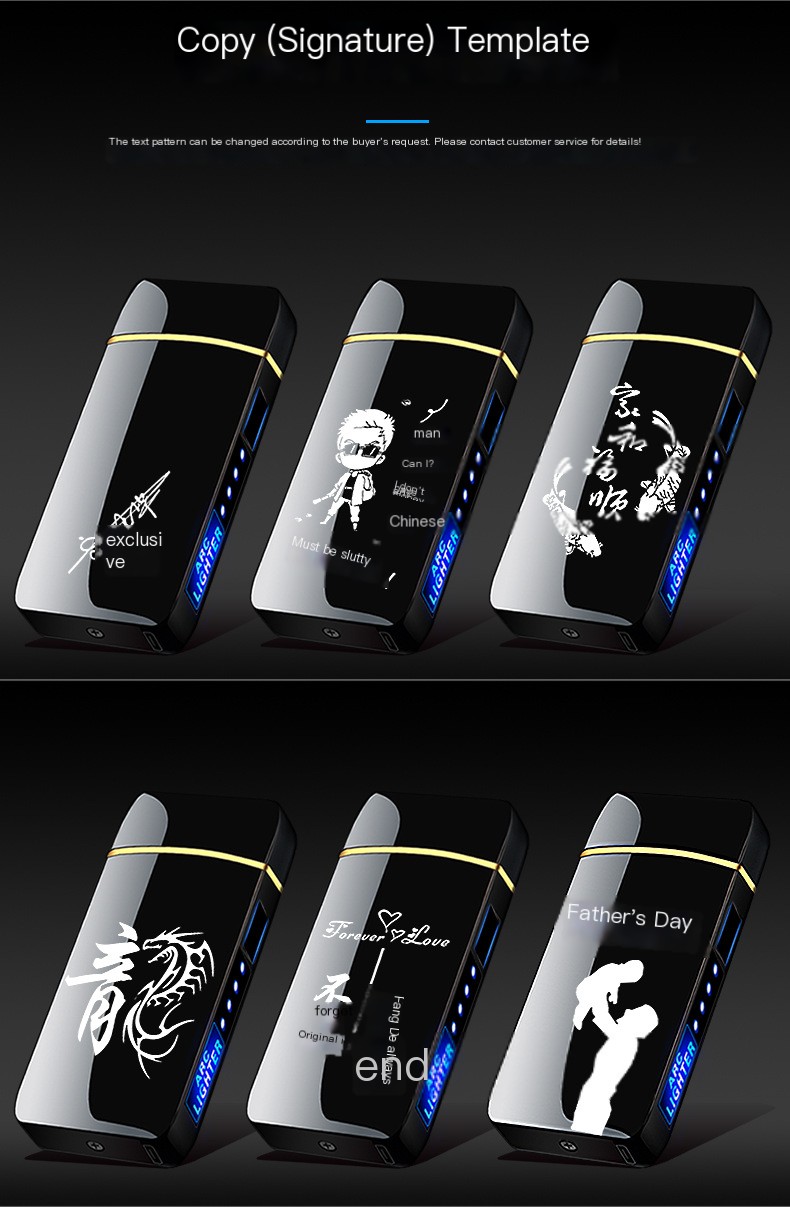 Electric Plasma Arc Lighter - Design Variation 6 - USB Charging