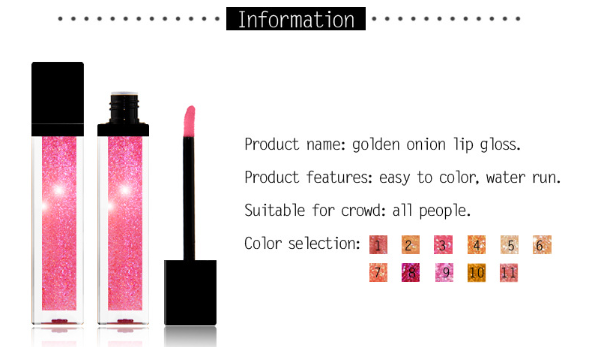 Pearlescent Colorful Lip Gloss