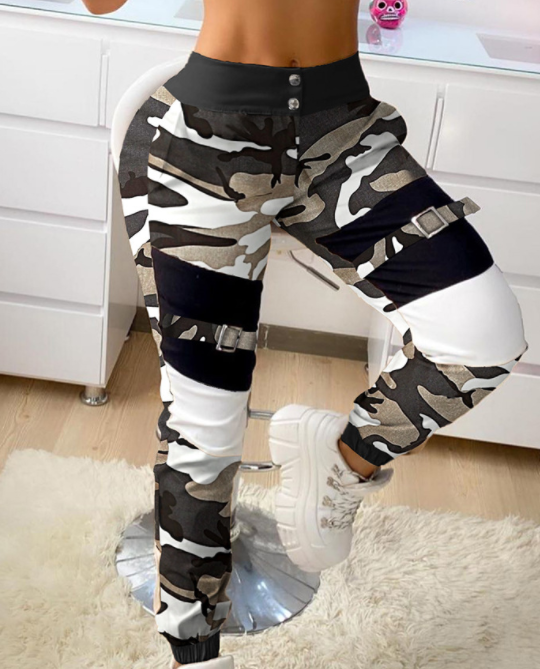 Khaki Color Matching Trousers