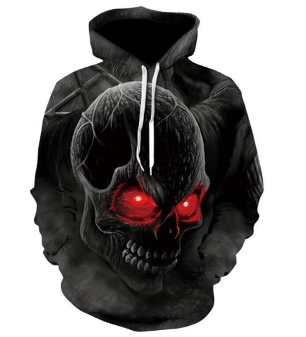 Skull Hoodie Image 4