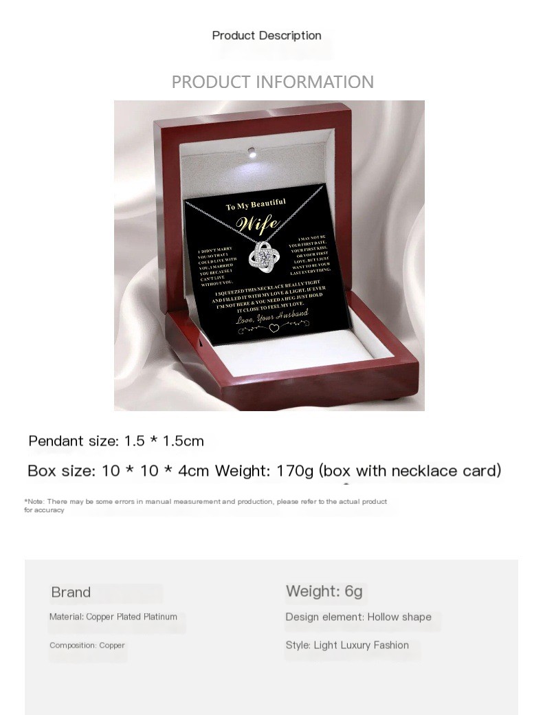 Gold Love Knot Necklace 4