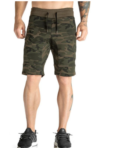 Camouflage Fitness Shorts Image 6