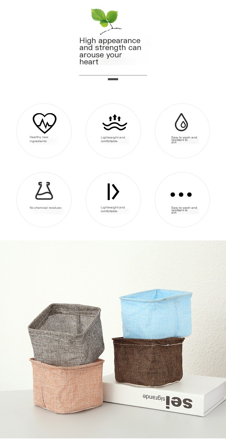 Laundry Storage Basket Blue