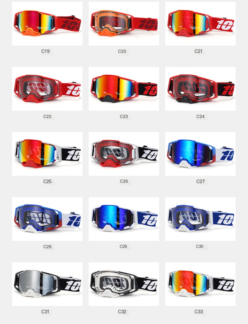 VEST High Quality Motocross Goggles Tear Off Custom Wholesale Off Road Dirt Bike Goggle Oem Motorcycle Mx Moto Goggle