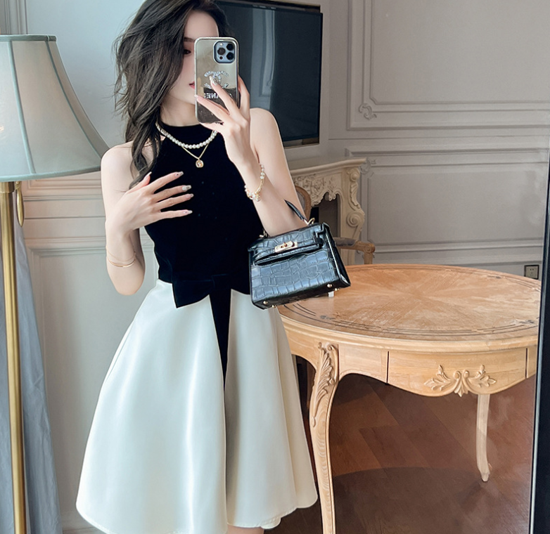 Black Strapless Dress
