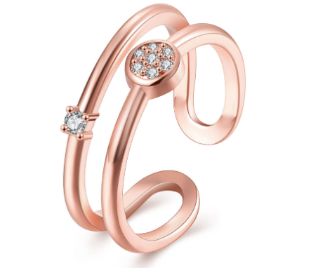 Silver Open Joint Ring