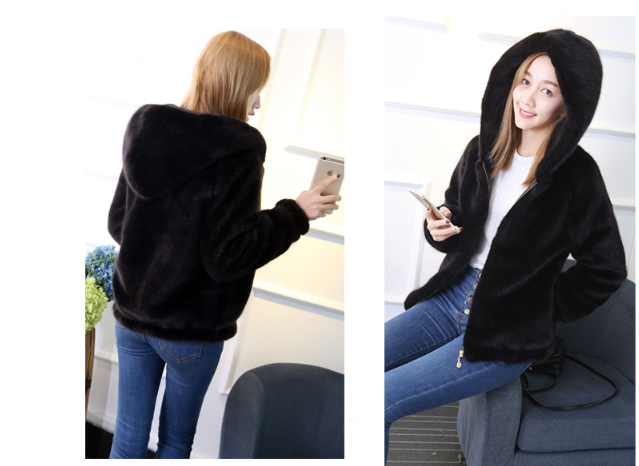 Faux Fur Coat Image 8