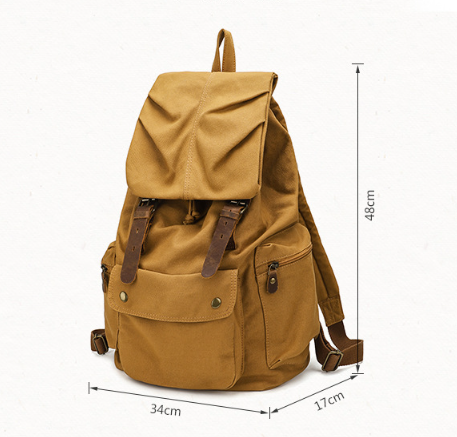 Canvas Backpack Image 1