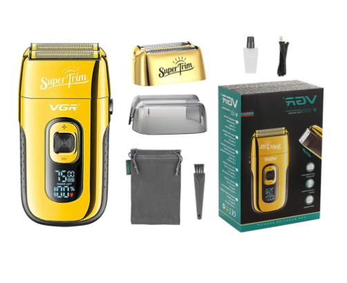 Razor Electric Shaver in Gold