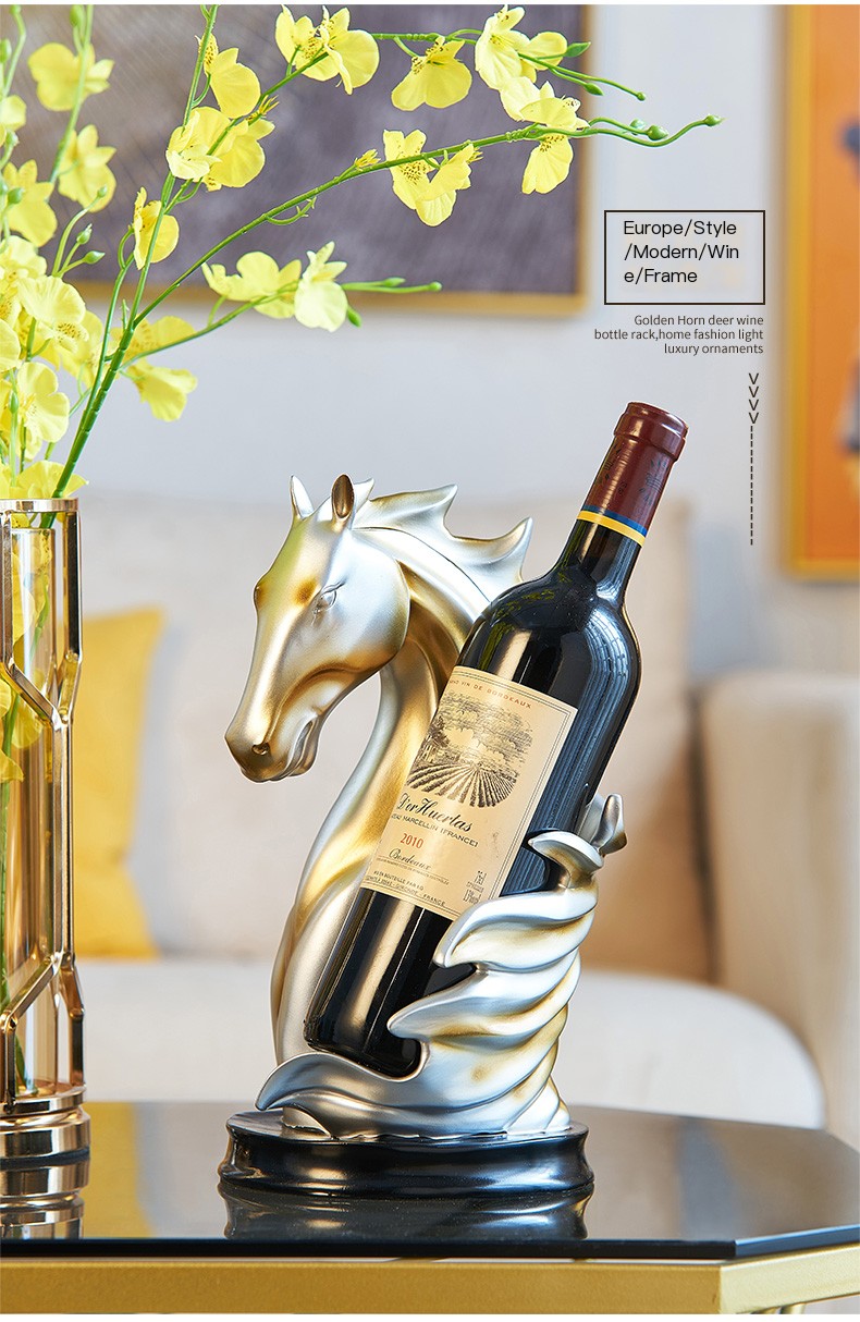 Horse Head Wine Rack Image 2