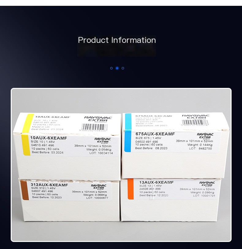 RAYOVAC Hearing Aid Batteries