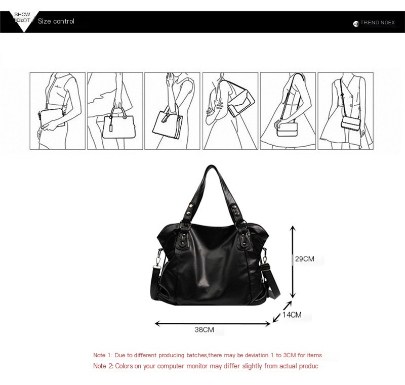 WOLFF Hobo Shoulder Bag Image 1