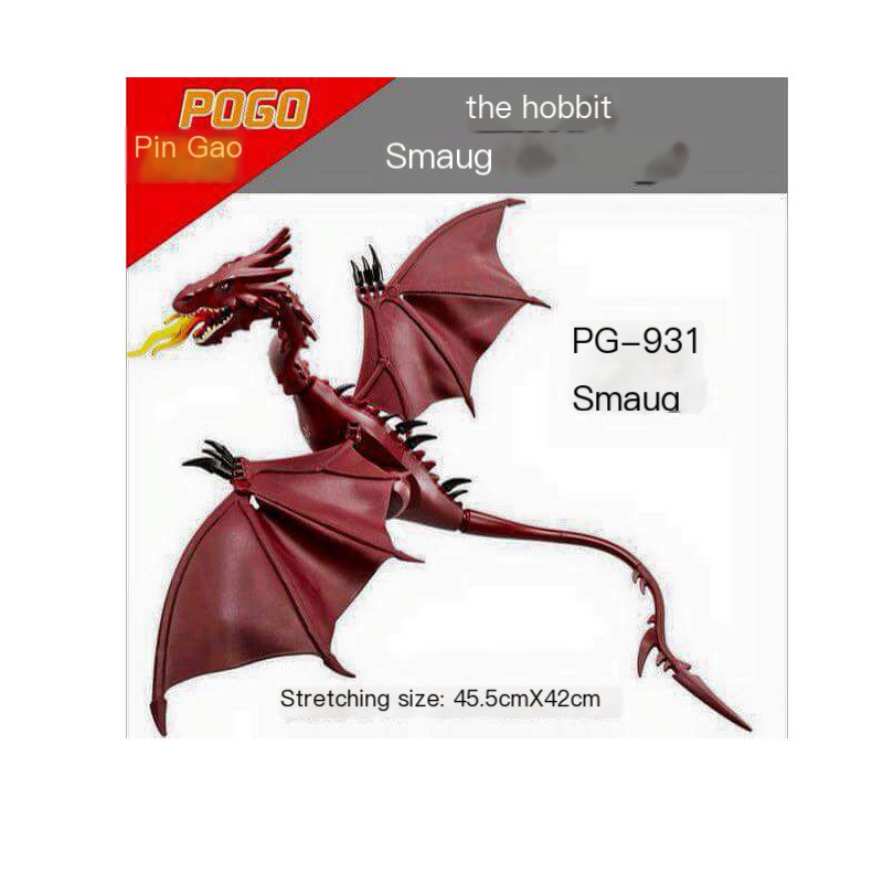 Smaug Building Block Set 4