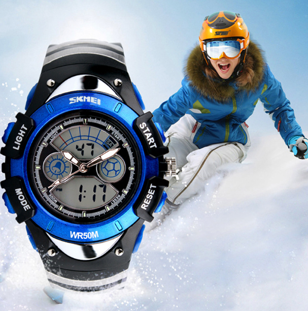 Electronic Watch Green