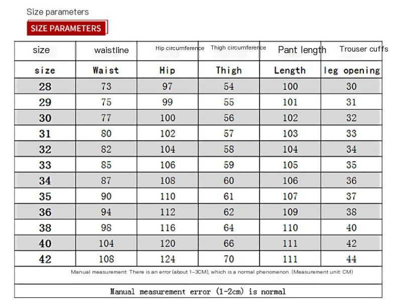 Men's Denim Pants 1