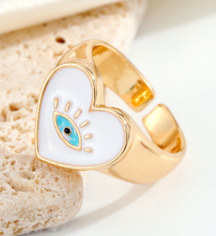 Hand Painted Ring Design 2