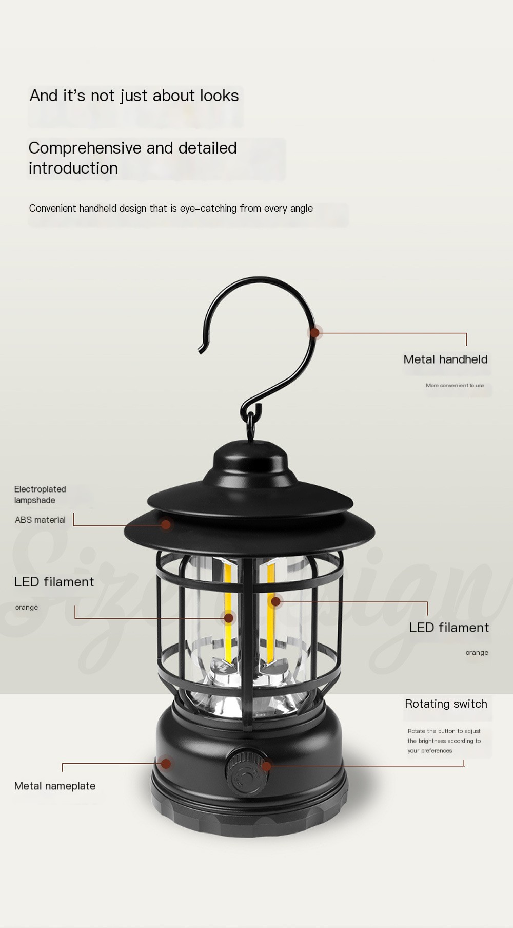 Retro Camping Lamp 4