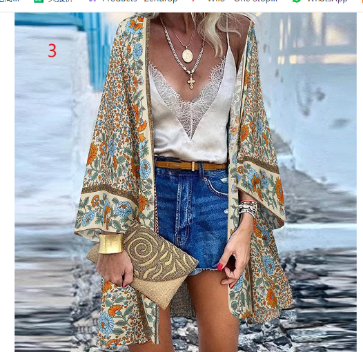 Comfortable kimono