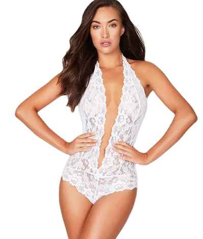 Transparent Lace Bra - Image 4