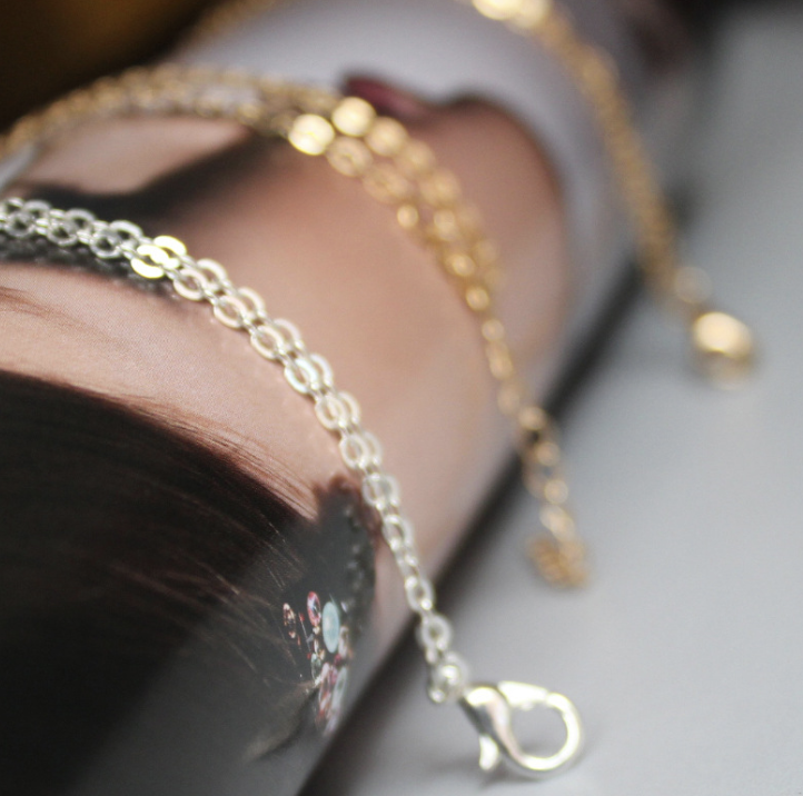 Gold turquoise pendant necklace