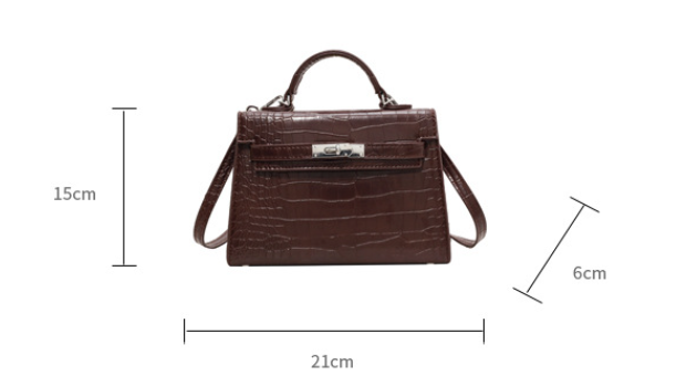 Mini Kelly Bag White