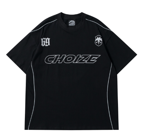 Hip Hop Oversize Men T-Shirt Back View