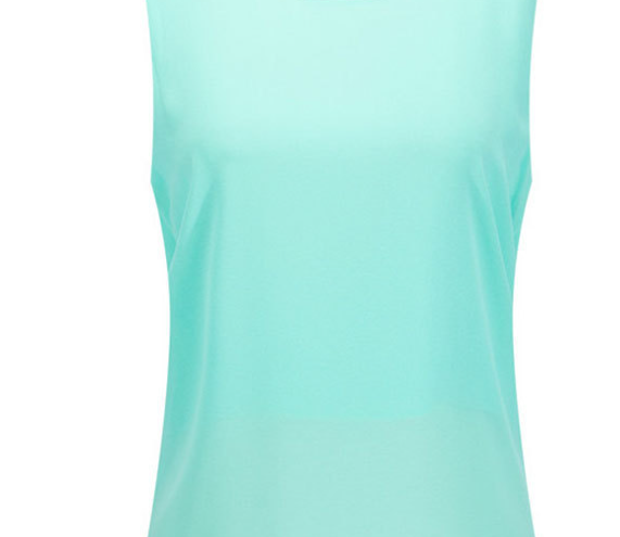 Halter Top Chiffon Vest Image 7