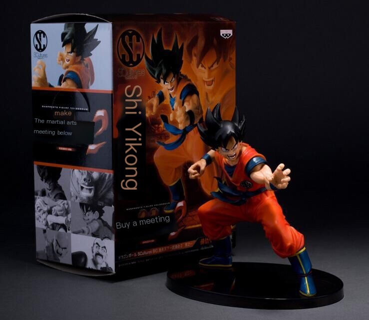 Close-up of Goku Figure