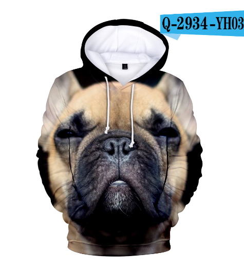 3D Animal Print Hoodie 9