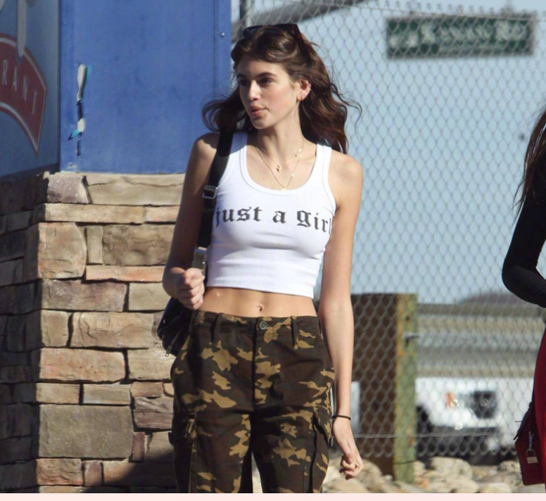 Letter Print Cotton Tank Top Image 2