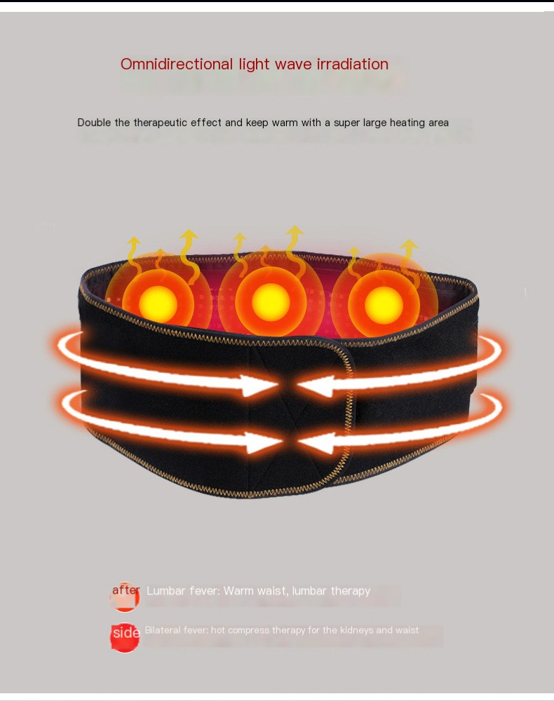 Infrared Therapy Red Belt - Heat Settings