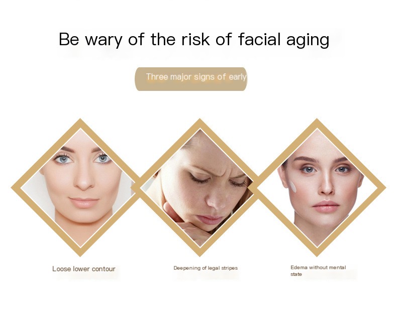 Mini 3D Facial Massager Rose Gold