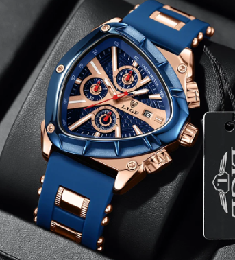 Lige Triangular Watch Image 3