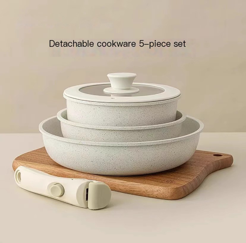Complete Set of Household Frying Pan - Image 2