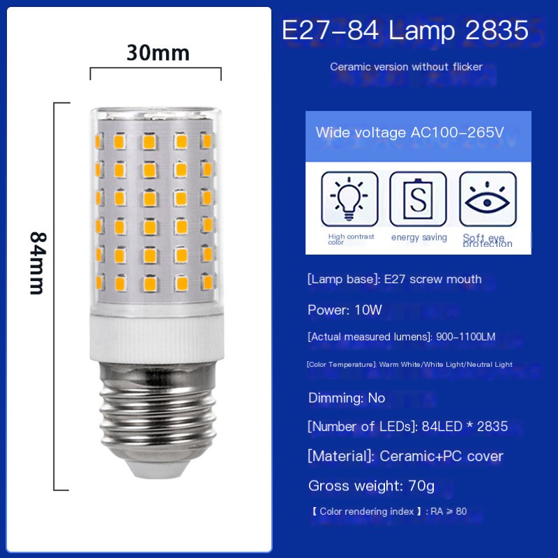 LED Corn Bulb Features