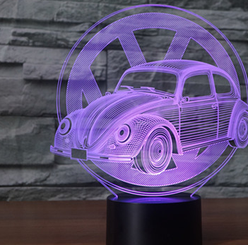 3D Beetle Car Lamp 2