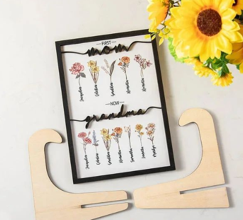 Modern Wooden Frame