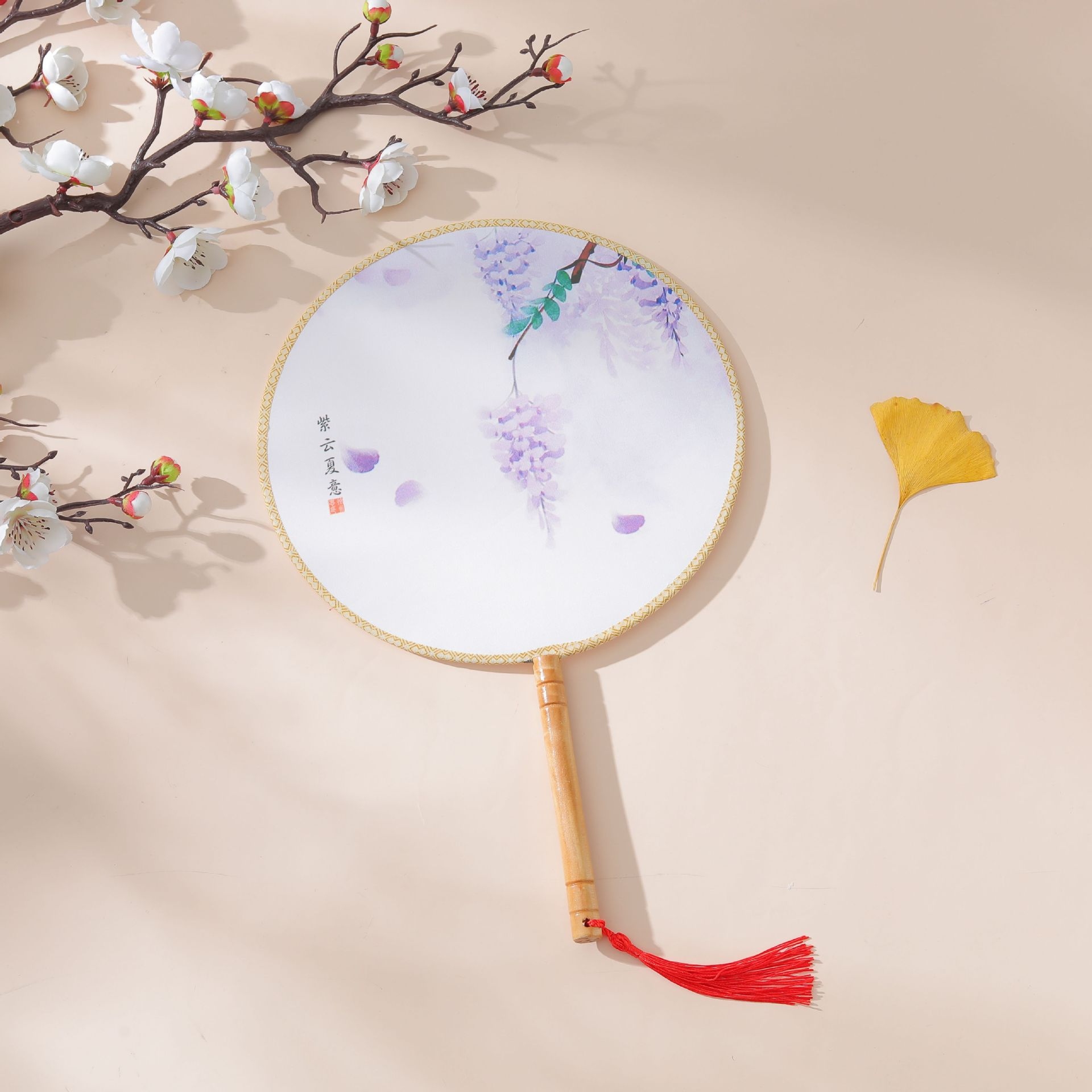 Customized Embroidery Fan 2