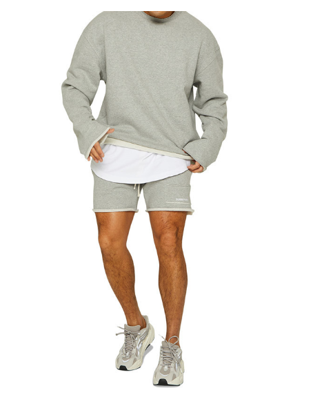 Luxe Leisure Set - Sweater & Shorts Combo