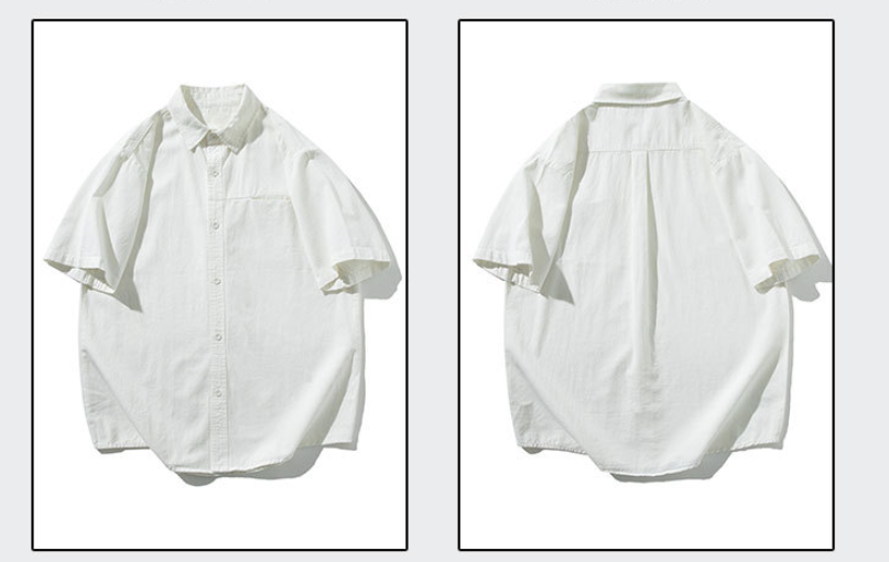 White Short Sleeve Shirt