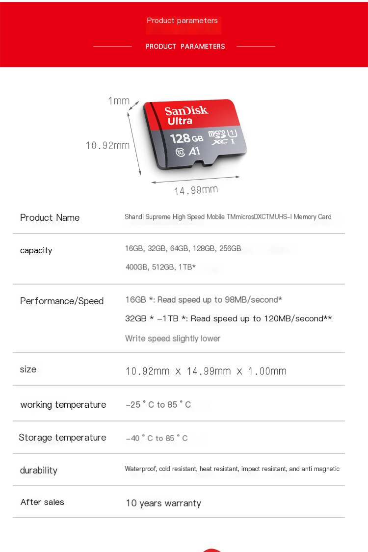 SanDisk Memory Card 1