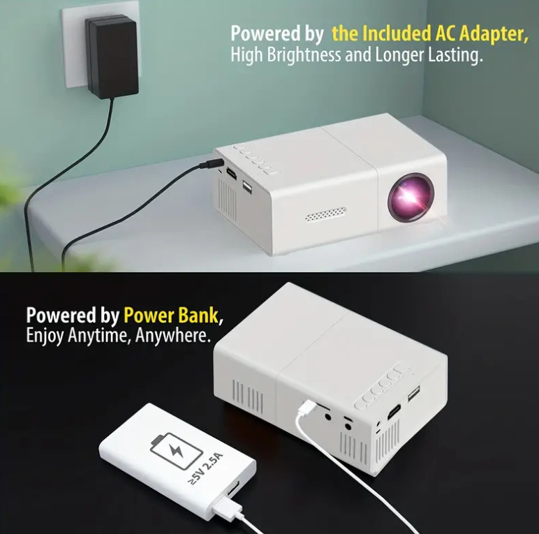 Portable LED Projector 4