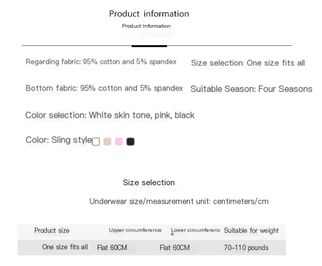 Girl Kitted Sling Bras - Black
