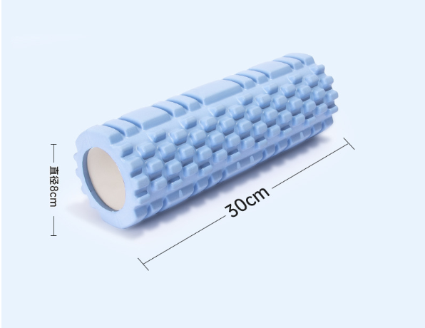 High Elastic Odorless Hollow Yoga Column - Blue