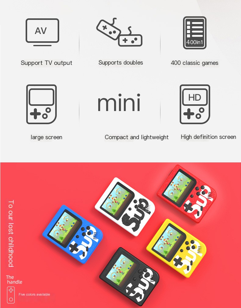 Sup Handheld Game Console - Gameplay